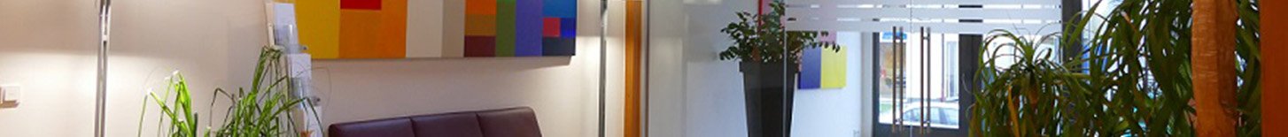 Bildausschnitt Foyer synalis IT Unternehmen Köln Bonn