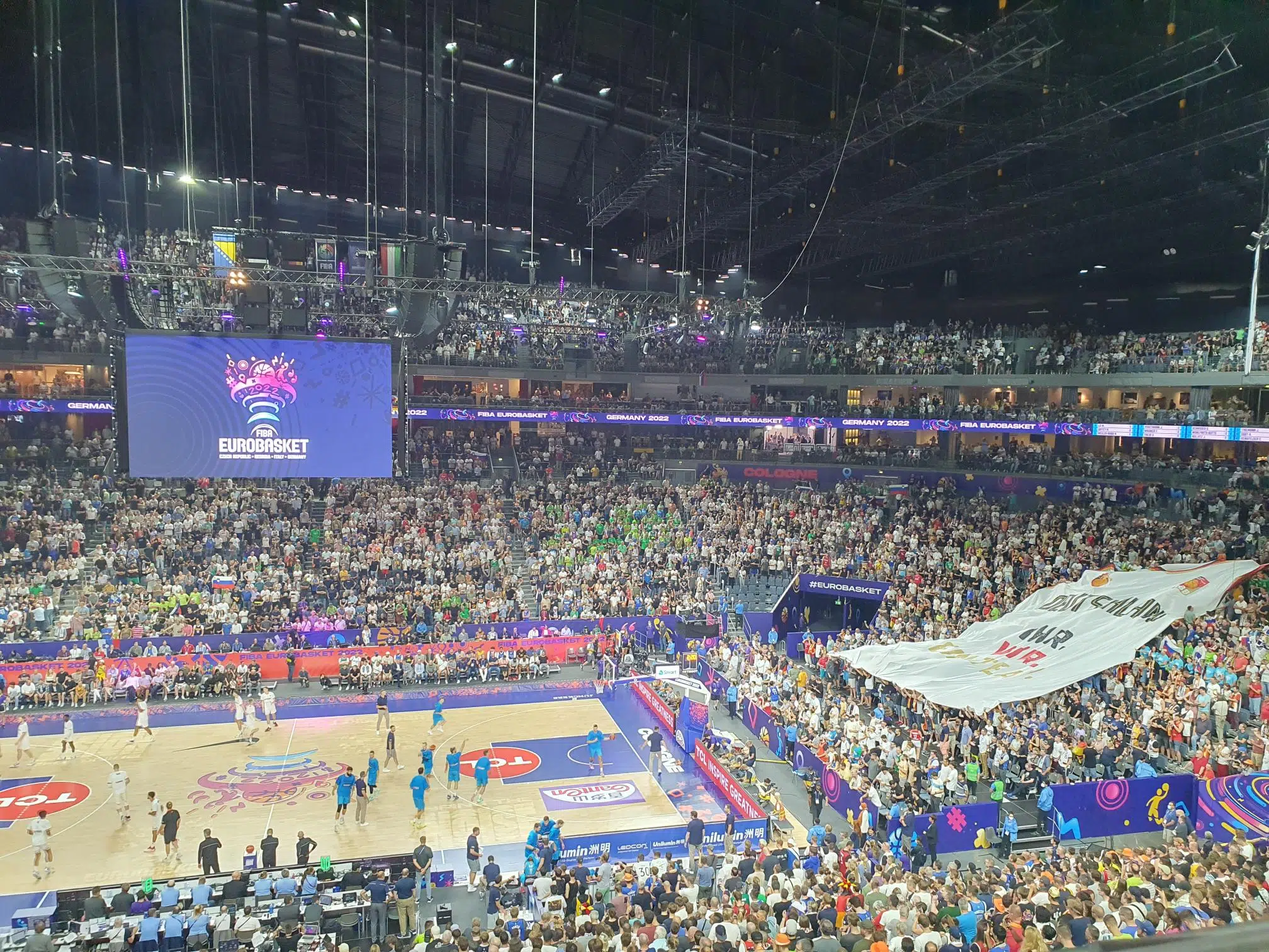 Lanxess Arena Basketball EM 2022 synalis Event Zscaler