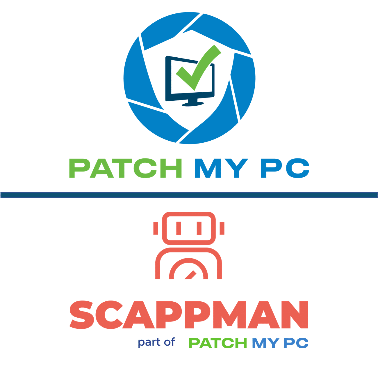 Produkt Logo Patch my PC und Scappman