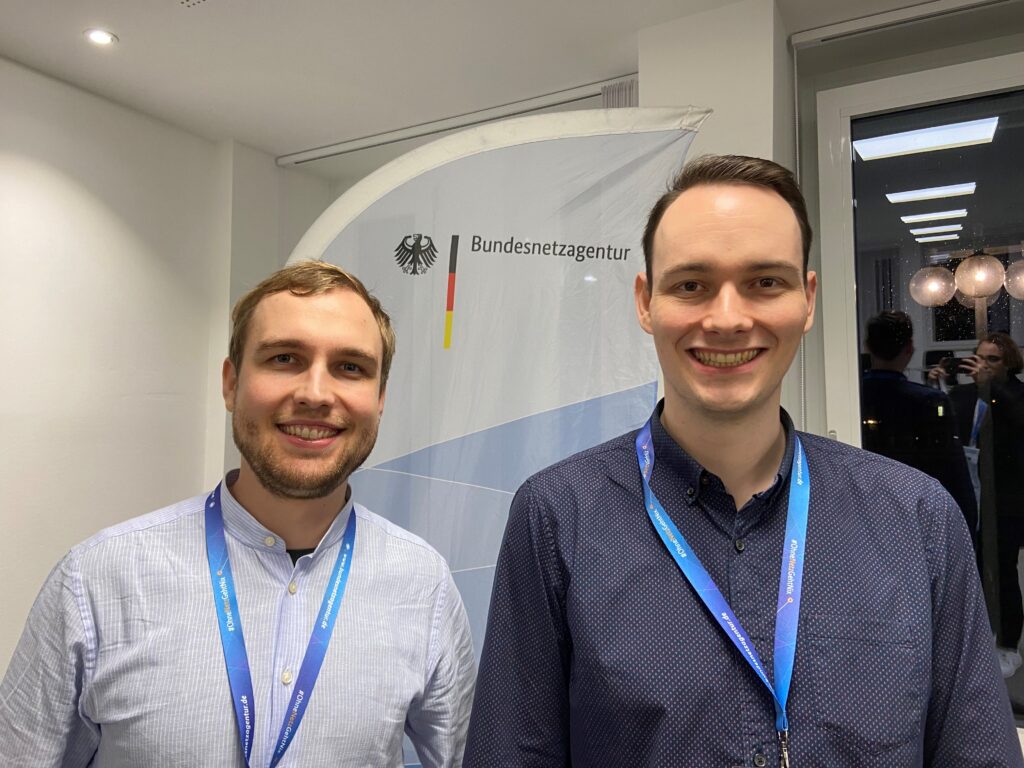 Lars Becker und Fabian Friedrichs, synalis IT Köln Bonn bei der DigiKon 2023